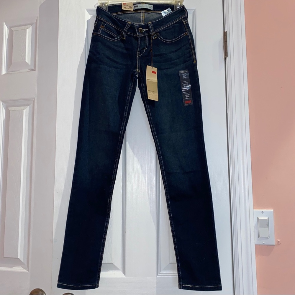 NWT Levi's Bold Curve Skinny Jeans Low Rise